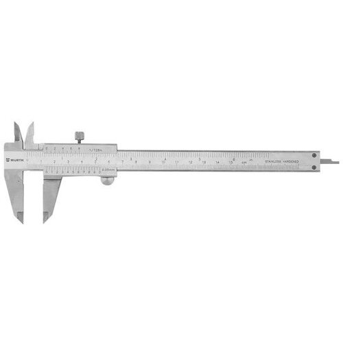 W&amp;uuml;rth pomično kljunasto merilo sa vijkom, 0-150mm, 0.05mm (5715761002) Slike