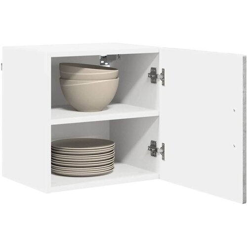  Ormar za Zid Betonski sivi 40 x 31 x 40 cm Konstruirano drvo Slike