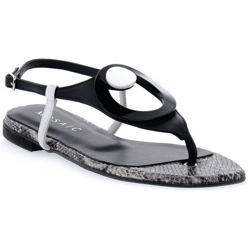 Priv Lab Sandali &amp;amp; Odprti čevlji MOSAIC NERO ALLURE Črna Slike