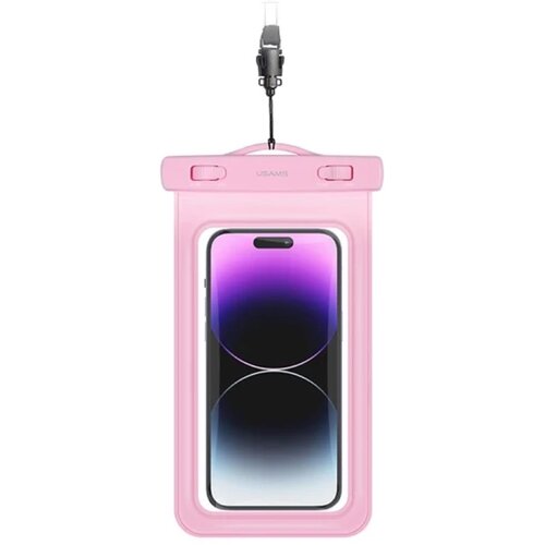 Usams YD011 7&amp;#039;&amp;#039; vodootporna futrola za mobitel pink Slike