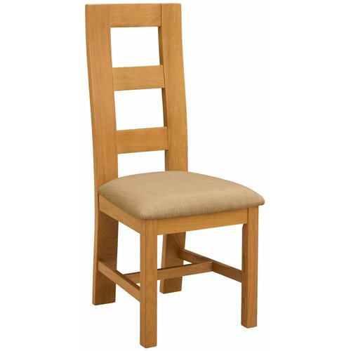 vidaXL Jedilni stol 2 pcs Masivno hrastovo les Bež 45 x 51 x 105 cm, (5000296886) Cene