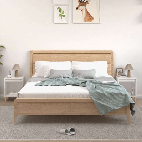  Noćni ormarići 2 kom Bijela 40x35x50 cm Slike