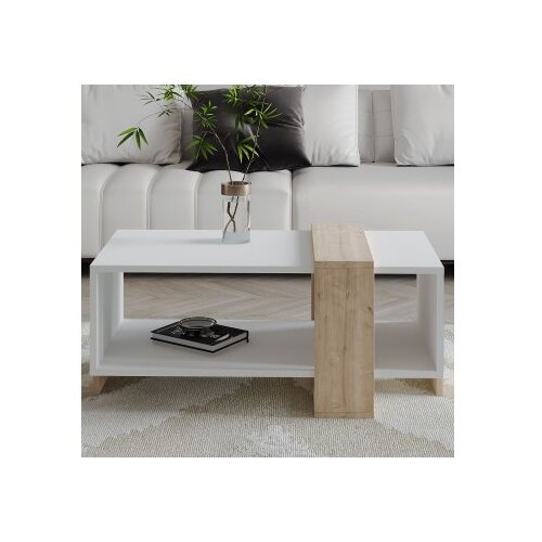 Hanah home Sto za dnevnu sobu Meleni White Sapphire Oak Cene