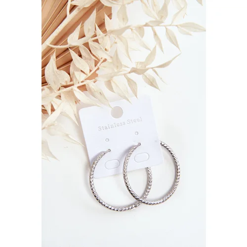 Kesi Fashion silver hoop earrings