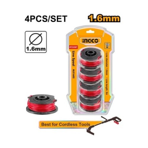 Ingco als1602 uloŽak za trimi glavu za cgtli 1.6mm 4/1 super ( ALS1602 ) Cene