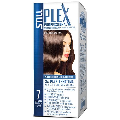 Still plex 5.30 Svetlo čokoladno smeđa farba za kosu Cene