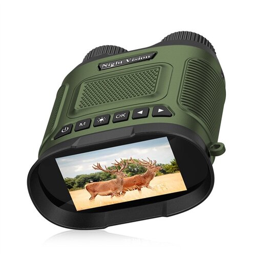 INF Prenosni rardeči HD daljnogled za nočno opazovanje z 8x digitalno povečavo Green, (5000129749) Slike