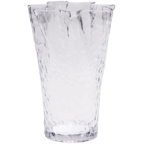 H&amp;uuml;bsch Steklena vaza (vi&amp;scaron;ina 30 cm) Ruffle &amp;ndash; Slike