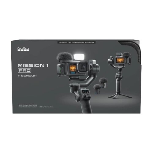 GoPro akcijska kamera MISSION 1 PRO Ultimate Creator Edition, 8K, 1&amp;quot; senzor, gimbal Slike