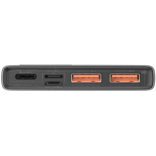 Baseus Powerbank Adaman Metal, 10000 mAh, 22,5 W (črna) Slike