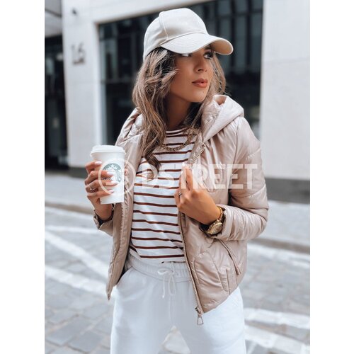 DStreet Women's Sports Quilted Jacket LILYWOOL camel Cene