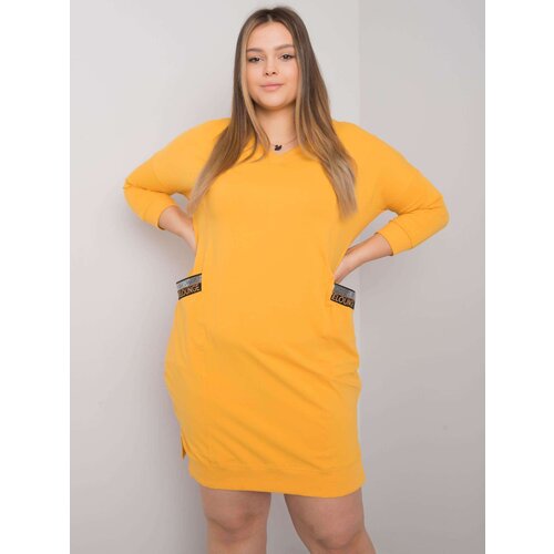 RELEVANCE Dress-RV-SK-6836.55P-Dark Yellow Slike