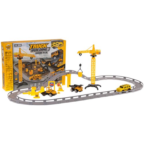  Staza za autiće Track Construction - žuta Slike