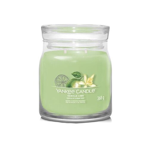 Yankee Candle Vanilla Lime di&amp;scaron;eča sveča Signature 368 g Slike
