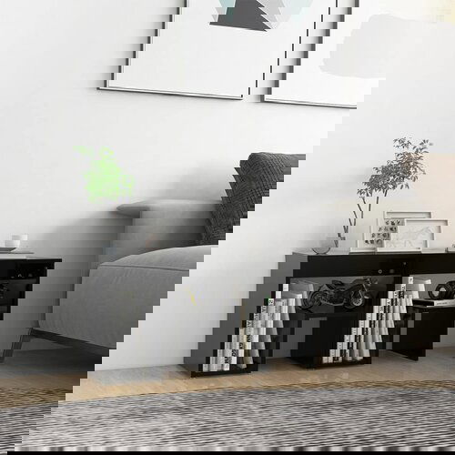 VidaXL Noćni ormarići 2 kom crni 40 x 30 x 40 cm od iverice Slike