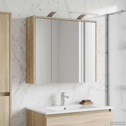  Kopalniška ogledalna omara Sonoma hrast 63,5 x 16 x 62,5 cm, (5000233041) Cene