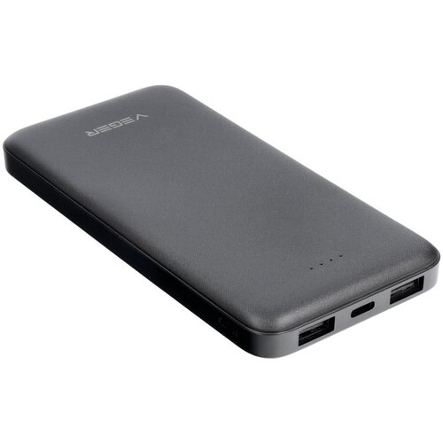 Mphone Prenosna baterija power bank 10.000 mAh 2x USB, USB-C, micro USB črn Slike