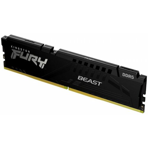 Kingston DDR5 16GB 5600MHz [fury beast], non-ecc udimm, CL40 1.25V, 288-Pin 1Rx8, w/heatsink Slike