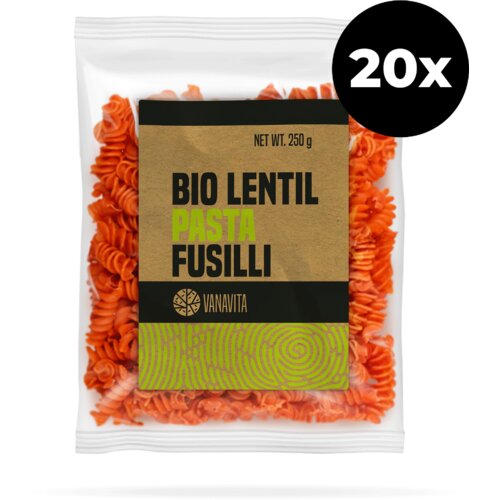 VanaVita bio testenina od sočiva - fusilli 20 x 250 g Cene