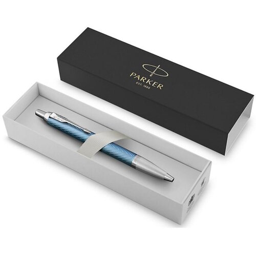 Parker Kemični svinčnik IM Premium GT, modro siv Slike