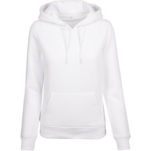 Build your Brand Women&amp;#039;s Heavy Hoody White Slike