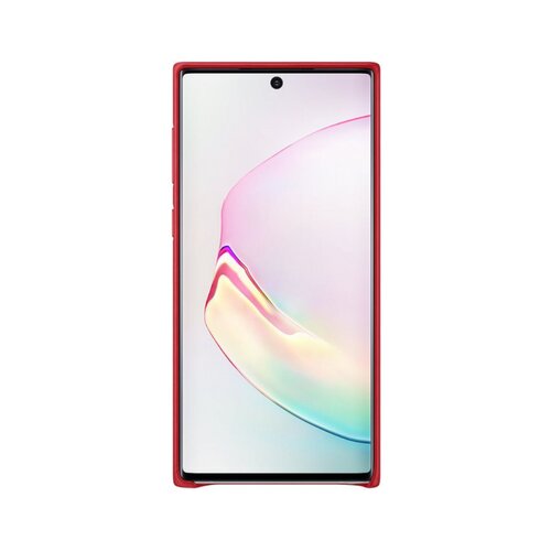 Samsung original usnjen ovitek ef-vn970lre za galaxy note 10 n970 - za&amp;scaron;čita zadnjega dela rdeč Slike