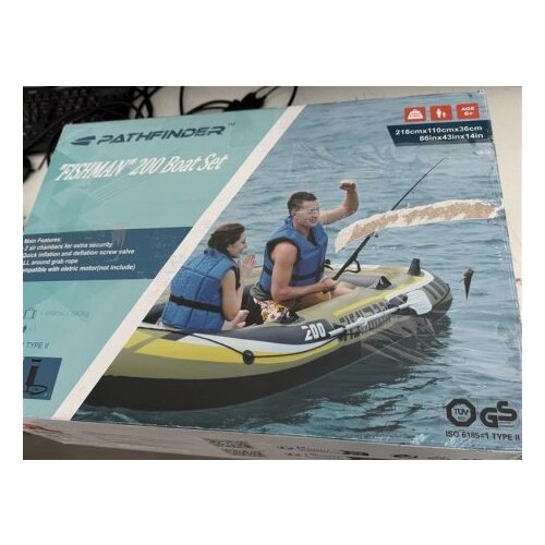 PATHFINDER Fishman 200 Čamac za 2 osobe 218x110x36 cm 26-502200 OUTLET Cene