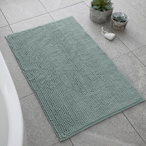 Catherine Lansfield Zelena kupaonska prostirka 50x80 cm Bobble &amp;ndash; Slike