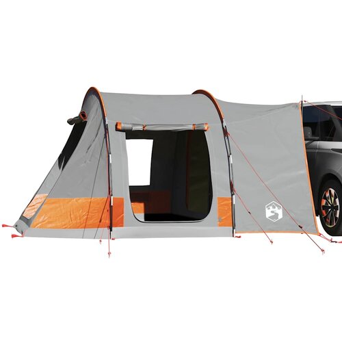 Šator za automobil za 2 osobe sivo-narančasti vodootporni Cene