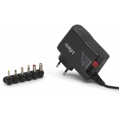 Delight Uinverzalni adapter 18W s snemiljivimi konektorji Cene