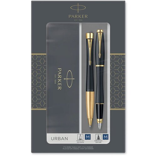  Pisalni set Parker Urban duo, črno zlat Cene