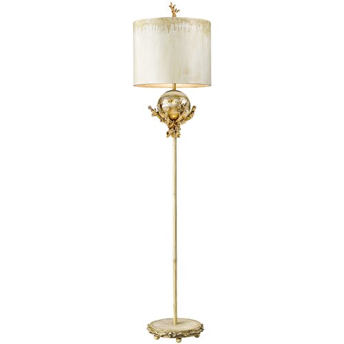 Elstead Lighting Elstead Trellis 1 talna svetilka Putty, srebrni listi, E27, (22098780) Cene