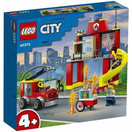 Lego City 60375 Vatrogasna stanica i vatrogasno vozilo Slike