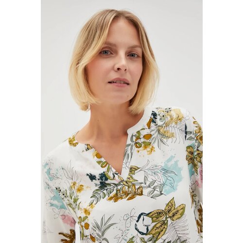 Marisse Women's Shirt L-Ko-4627 Off White Cene