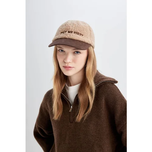 Defacto Women's Basic Cotton Cap Hat