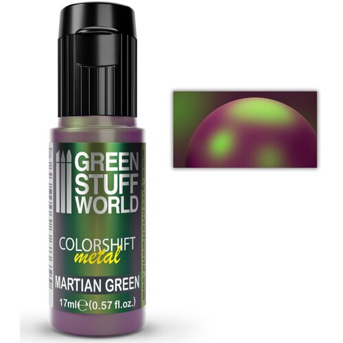 Green Stuff World chameleon paint martian green 17ml Cene