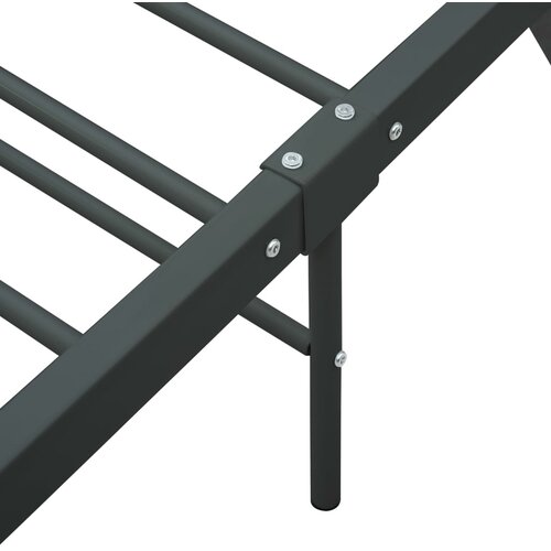  Okvir za krevet sivi metalni 120 x 200 cm Slike
