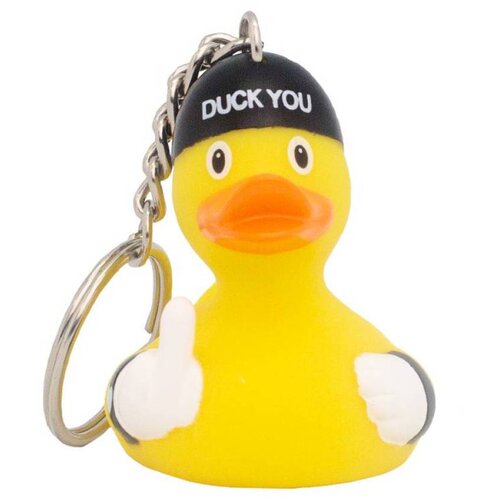 Lilalu Privezak Patkica - DUCK YOU - Rubber Duck Slike