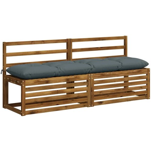  Jastučić za klupu VIANEN 100% poliester Plava 160 x 40 x 12 cm - Plava 160 x 40 x 12 cm Slike