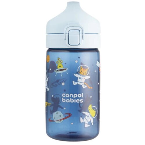 Canpol sportska fla&amp;scaron;ica Junior Blue 400ml, 2g+ Slike