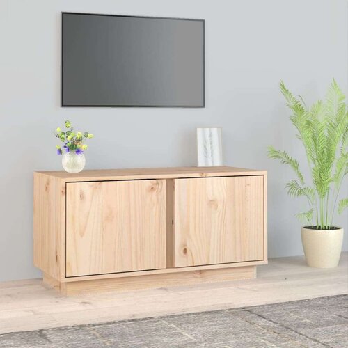 TV omarica 80x35x40,5 cm trdna borovina, (20730235) Slike