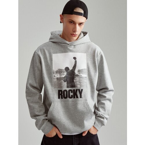 House - Majica s printom Rocky - Siva Cijene