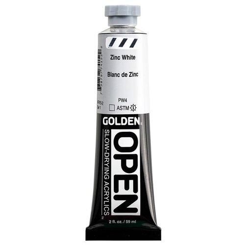  GOLDEN OPEN akrilna boja koja se sporo suši 59 ml | 7415 Zinc White Cene