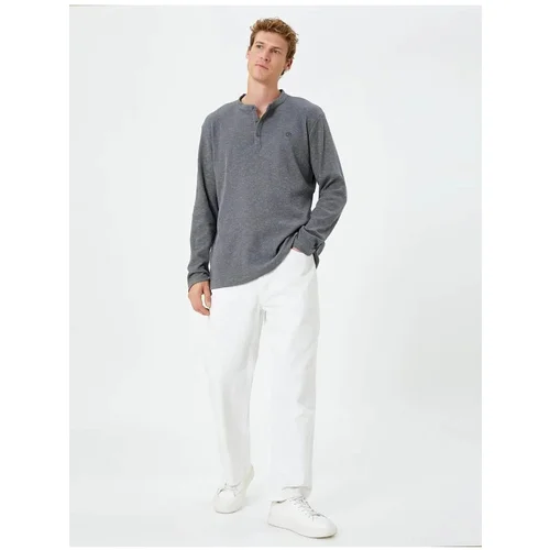 Koton Men's Sweater Gray 4wam70190mk