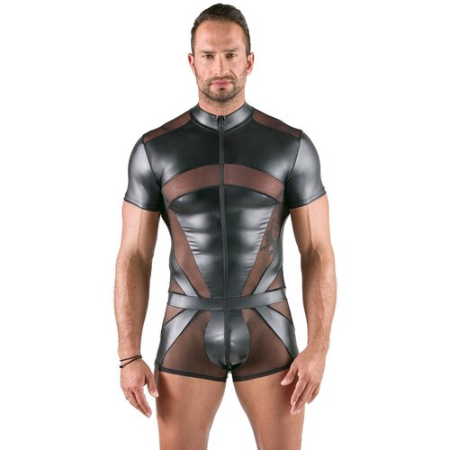 Svenjoyment Tight-fitting Playsuit 2150530 Black XXL Slike