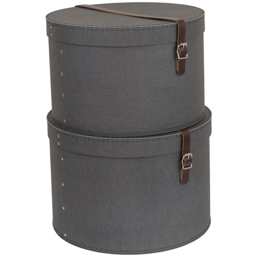 Bigso Box of Sweden set od 2 crne kutije Rut Slike