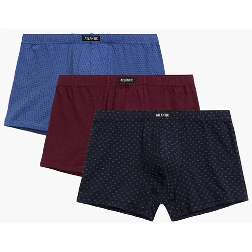 Atlantic Men's boxers 3Pack - multicolored