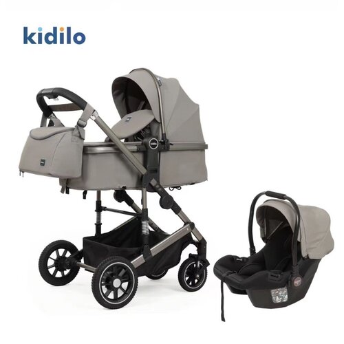 KIDILO KOLICA ZA BEBE A10+C DARK GRAY Slike