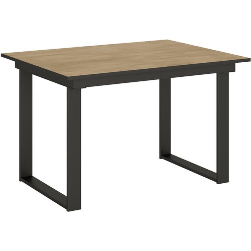 Itamoby &amp;nbsp; Bandos (90x120/180 cm) - hrast, barva nog: antracit - raztegljiva jedilna miza, (20842150) Slike