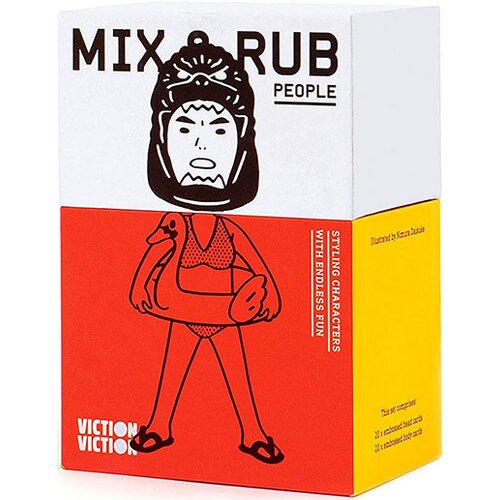THAMES AND HUDSON Viction-Viction - Mix &amp;amp; Rub: People: Styling Characters With Endless Fun Slike